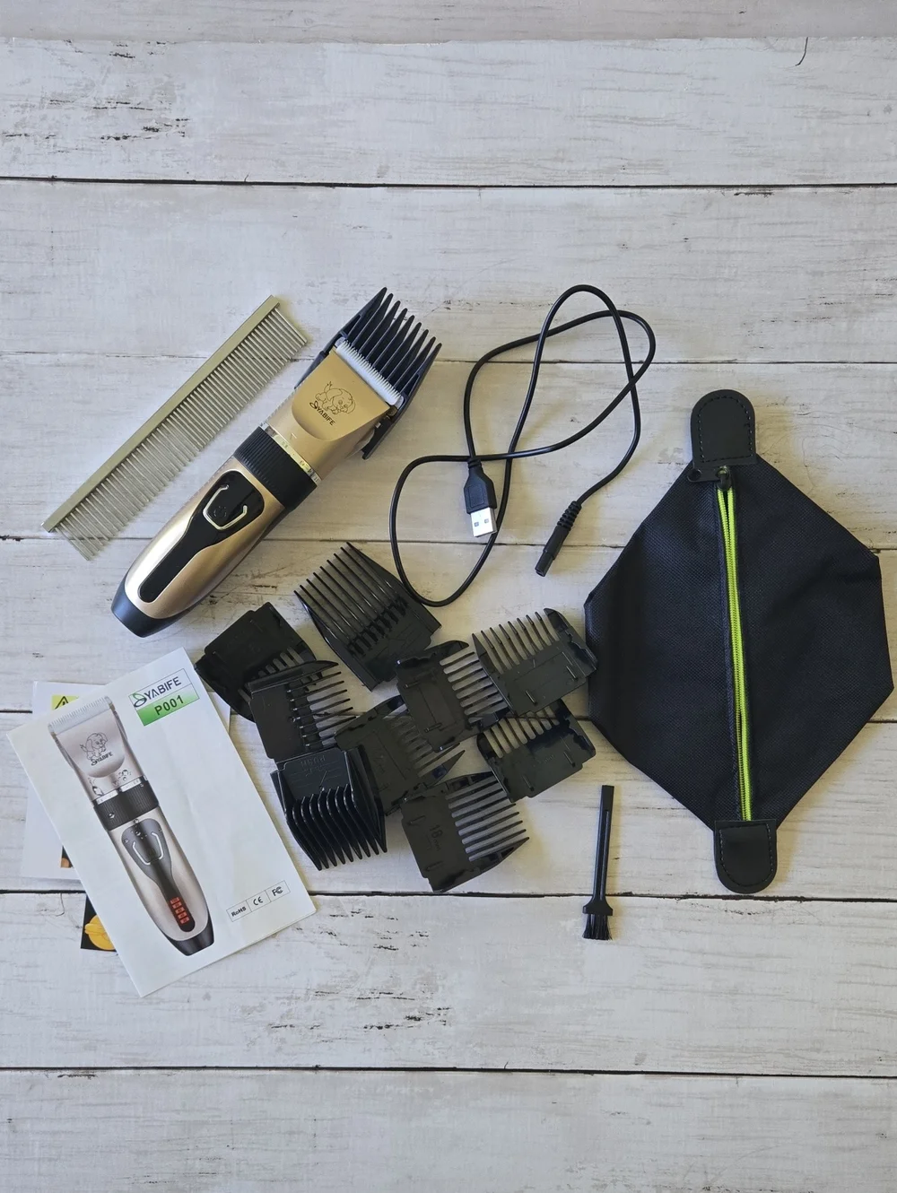 Kemei Hair Clipper Gold & Black NWT